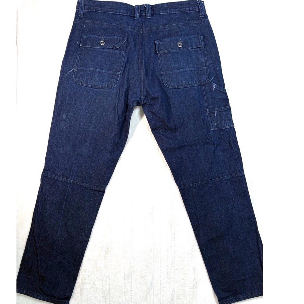 Y2K SEAN JOHN Hamilton Tapered Carpenter Pants Jeans Dark‎ Workwear Utility Sz36